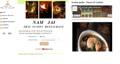 Desktop Screenshot of namjai.be